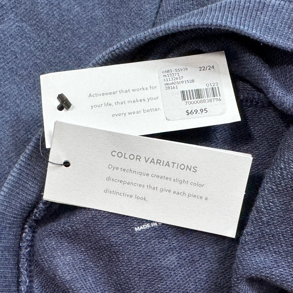 NWT Lane Bryant Distressed Navy Shirt - Picture 7 of 8